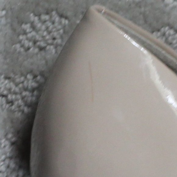 NWOT Alfani Step n Flex Jules Nude Patent Pointed Toe Heels - Picture 8 of 8